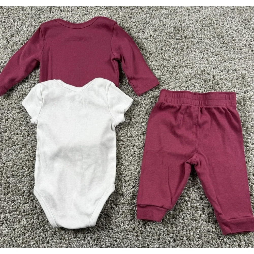 Nike Baby Girls Bodysuits Pants Outfit 3 Months